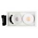 Встраиваемый светильник Arlight 028150 CL-SIMPLE-S148x80-2x9W Day4000 (WH, 45 deg)