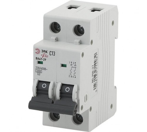Автоматический выключатель 2P Эра Б0031759 NO-900-27