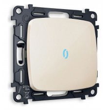 Выключатель проходной одноклавишный с подсветкой без рамки Ambrella Volt MO302040 Quant