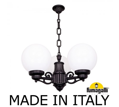 Подвесной светильник Fumagalli G25.120.S30.AYF1R Globe 250