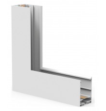 Соединитель угловой внутренний для треков накладных Arlight 046925 MAG-CON-4563-L90-INT