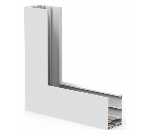 Соединитель угловой внутренний для треков накладных Arlight 046925 MAG-CON-4563-L90-INT