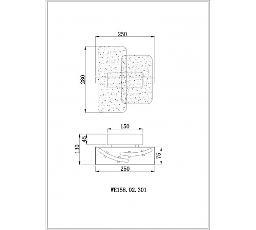 Бра Wertmark WE158.02.301 Nelly