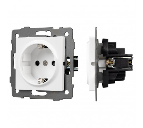 Розетка с заземлением, без рамки Arlight 49814 SCT