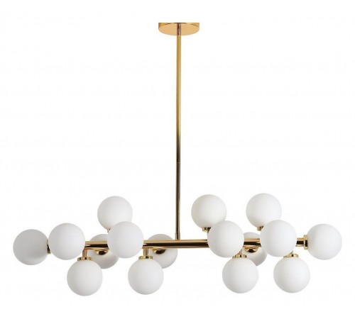 Люстра на штанге LUMINA DECO LDP 6033-16 GD Marsiada