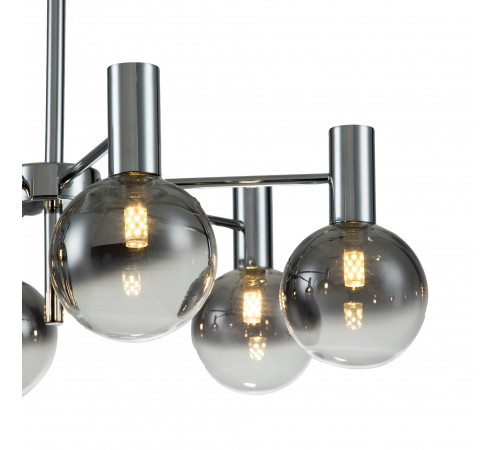 Люстра на штанге Indigo 13015/6R Chrome Collana
