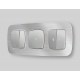 Клавиша для выключателя одноклавишного c подсветкой Quant OP4020