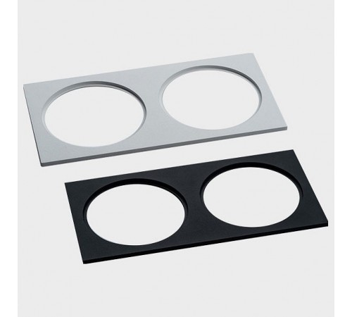 Рамка на 2 светильника Italline IT06-6016 black FR2 IT06-6016
