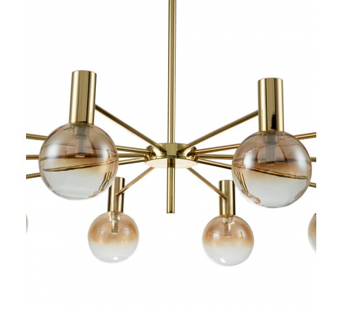 Люстра на штанге Indigo 13015/10R Gold Collana