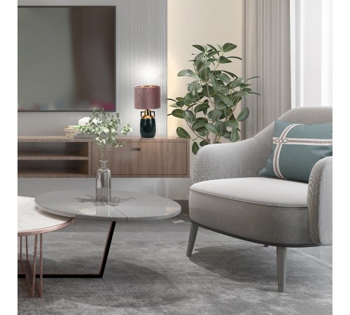 Настольная лампа декоративная Escada 10201/L Black Athena