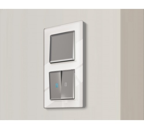 Клавиша для выключателя одноклавишного Ambrella Volt AP5010 Quant