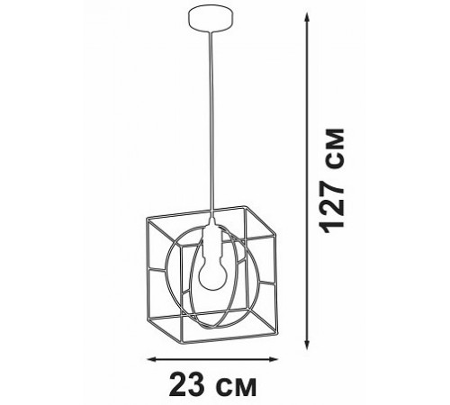Подвесной светильник Vitaluce V3063-8/1S V3063