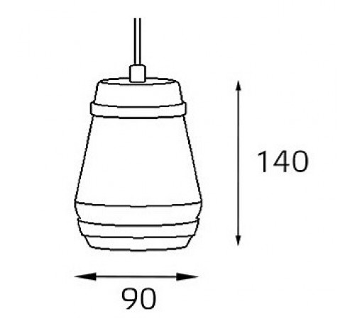 Подвесной светильник Italline Leo SP 6264 brass Leo