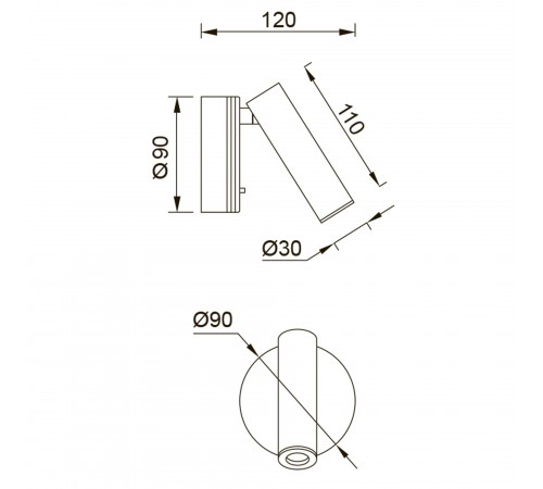 Бра Mantra 8834 Prea