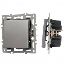 Выключатель перекрестный одноклавишный без рамки Arlight 43720 SWT