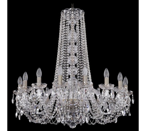 Подвесная люстра Bohemia Ivele Crystal 1402/16/300/h-90/Pa 1402