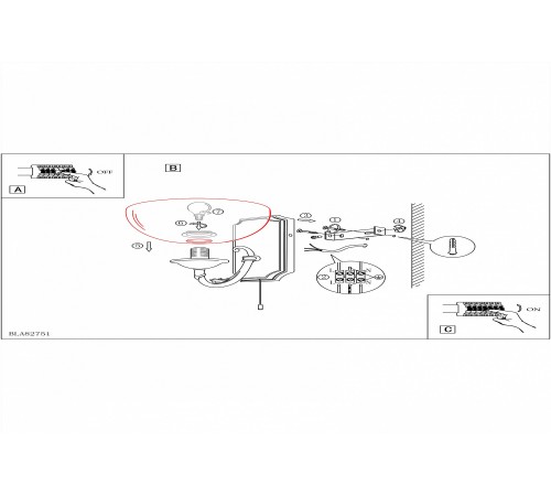 Бра Eglo 82751 Savoy