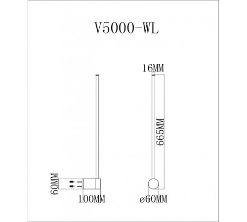 Бра Moderli V5000-WL Ricco