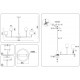 Люстра на штанге Ambrella Light LH53019 LH