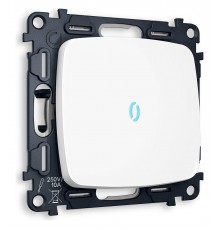 Выключатель проходной одноклавишный с подсветкой без рамки Ambrella Volt MO122040 Quant