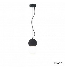 Подвесной светильник iLamp 10694P/1-D100 BK-WH Foxtrot