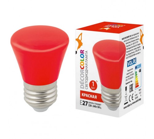 Лампа светодиодная Volpe UL-00005638 Décor Color