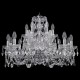 Подвесная люстра Bohemia Ivele Crystal 1402/12+6/240/Ni 1402