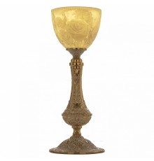 Настольная лампа декоративная Bohemia Ivele Crystal 71100L/15 GW P1 Rose 7100