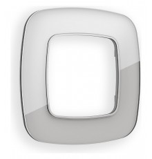 Рамка на 1 пост Ambrella Volt OF320401 Radian Стекло органическое