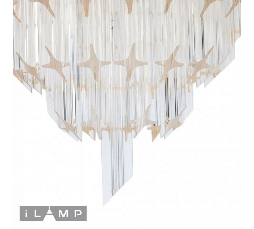 Подвесная люстра iLamp 051D-6 NIC Manhattan