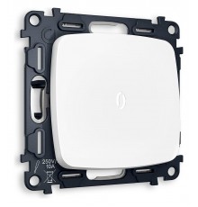 Выключатель проходной одноклавишный с подсветкой без рамки Ambrella Volt MO122035 Quant