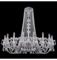 Подвесная люстра Bohemia Ivele Crystal 1402/18/400/h-105/Ni 1402