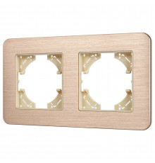 Рамка на 2 поста Arlight 49726 AKIRY