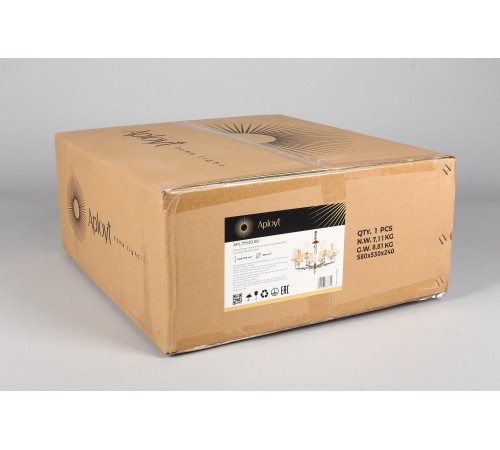 Подвесная люстра Aployt APL.719.03.08 Silvian