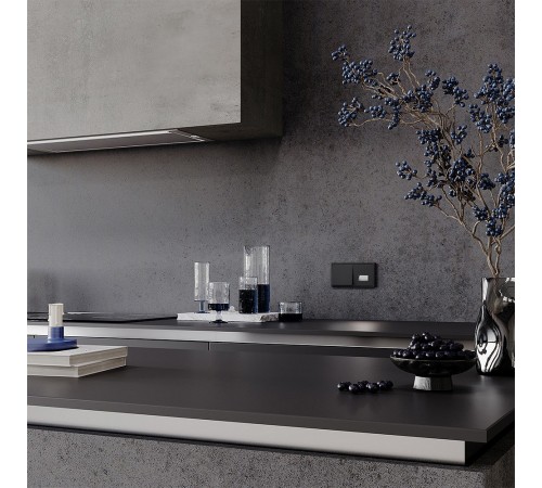 Выключатель одноклавишный без рамки Voltum VLS010108 S70