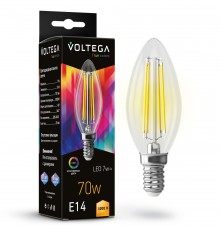 Лампа светодиодная Voltega 7216 Cangle E14 7W High CRI