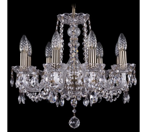 Подвесная люстра Bohemia Ivele Crystal 1402/8/160/Pa 1402