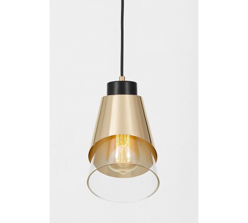 Подвесной светильник LUMINA DECO LDP 7013-1 F.GD+PR Fabro