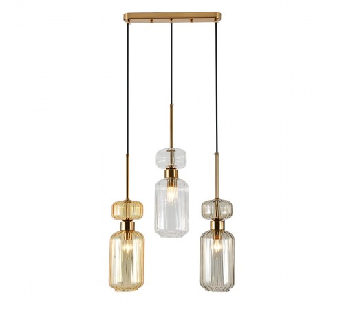 Подвесной светильник Escada 1141/3S BG/CL/AM GLOSS