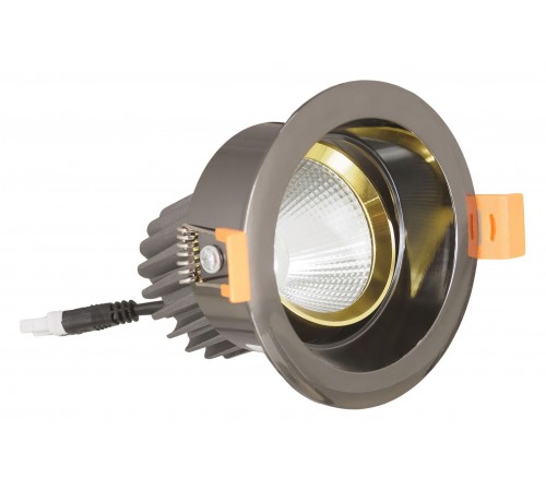 Встраиваемый светильник LUMINA DECO LDC Y115 BK+GD