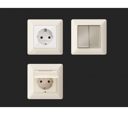 Рамка на 3 поста Ambrella Volt AF110333 Line