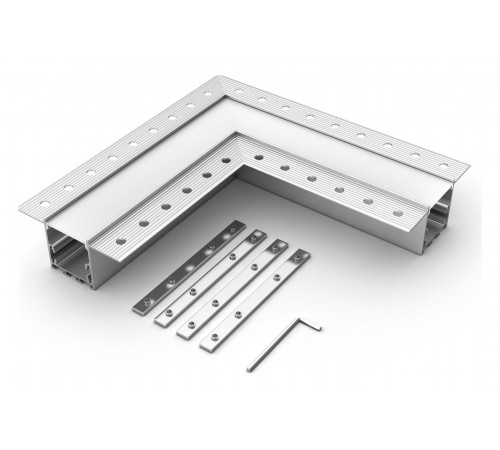 Соединитель угловой L-образный накладной Arlight 030097 S-LUX