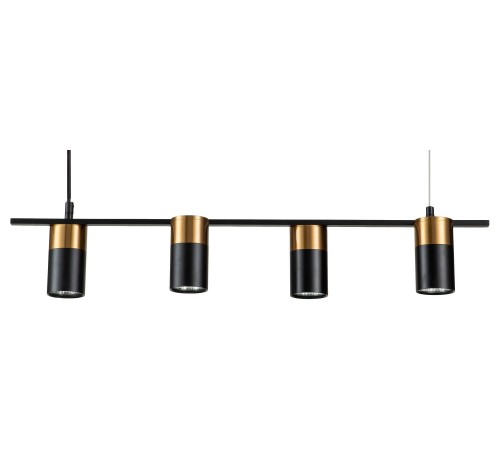 Подвесной светильник Indigo 11014/4P Black Liberta