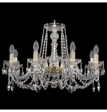 Подвесная люстра Bohemia Ivele Crystal 1402/8/240/G 1402