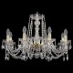 Подвесная люстра Bohemia Ivele Crystal 1402/8/240/G 1402