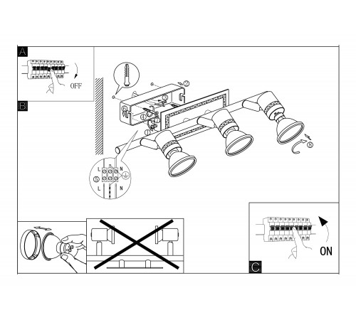 Спот Eglo 94284 Bonares