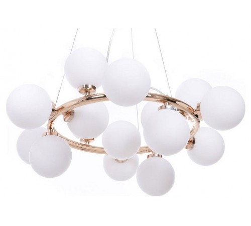 Подвесная люстра LUMINA DECO LDP 6033-15 GD Marsiada