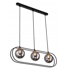 Подвесной светильник Indigo 11017/3P Black Spazio