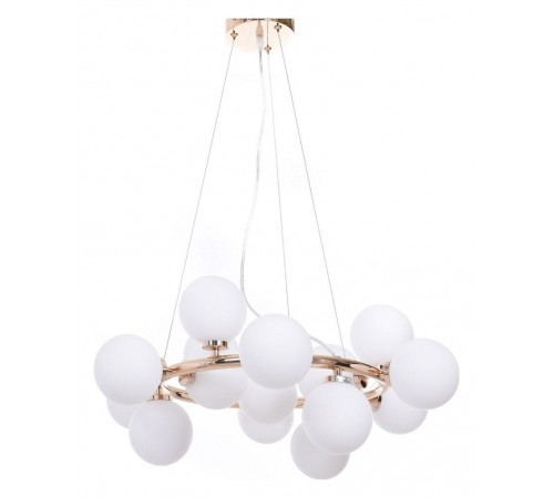 Подвесная люстра LUMINA DECO LDP 6033-15 GD Marsiada