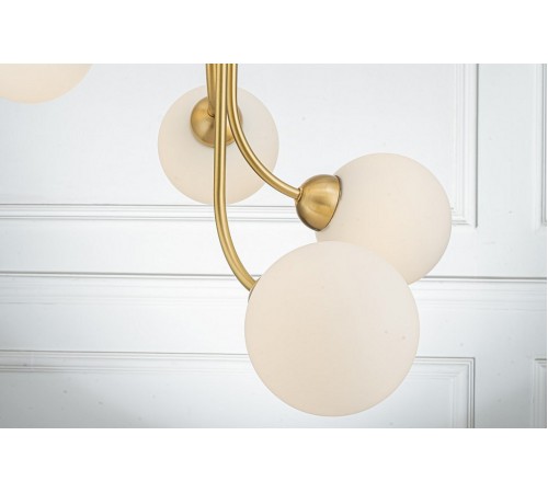 Люстра на штанге Belfast L-8130-5A BR GL Bryson